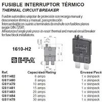 E-t-a Termisk Sikring Gs11480