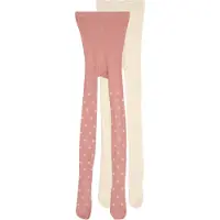 Minymo Strømpebukser creme / gammelrosa