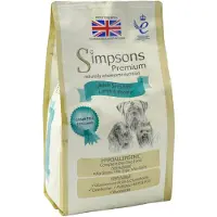Simpsons Premium Økonomipakke: 2 x 12 kg hundefoder - Sensitive Adult Lam & Kartoffel