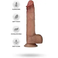 Lovetoy Sliding Skin Pro Dual Layer Silicone Dildo 23,7 cm