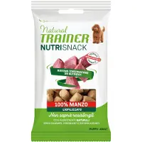 NATURAL TRAINER Økonomipakke med Nutri Snack frysetørrede bidder Puppy & Adult 20 x 20 g – Kylling