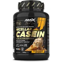 Amix Black Micellar 1kg Casein Protein Saltet Karamel