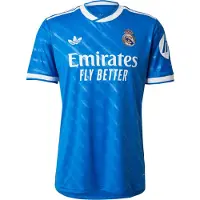 Adidas Fodboldtrøje 'Real Madrid 25/26' himmelblå / hvid