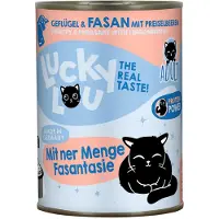 Lucky Lou Voksen 6 x 400 g - Fjerkræ og fasan