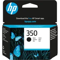 HP 350 / CB335EE Black Ink - Blækpatron Sort