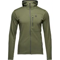 Black Diamond - Vandretøj - M Coefficient Hoody Tundra til UnisexNylon - Størrelse S - Kaki
