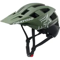 Cratoni Allset Pro, cykelhjelm, mat sort/grøn