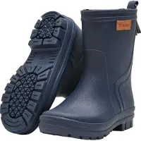 Hummel Gummistøvler m. For - HMLThermo Boot Jr - Black Iris - - 31 - Gummistøvler