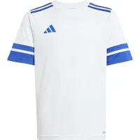 Adidas Spilletrøje Squadra 25 - Hvid/Konge blå Børn, størrelse 116 cm