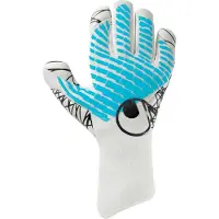 Uhlsport Målmandshandske Fangmaschine CyberTec Ultragrip - Hvid/Turkis/Sort, størrelse 12