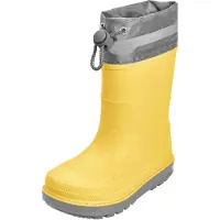 Playshoes Gummistøvler gul / grå
