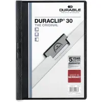 Durable D220001, Sort, PVC, A4, 219 mm, 310 mm