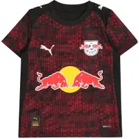 Puma RB Leipzig 25/26 Third Jersey Youth, Clothing, Black/Fast Red, 15-16Y