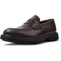 Camper Campertil mænd. K101001-005 Norman loafers i brunt læder (45), Fast, Ingen, Casual