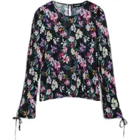 Desigual Bluse blandingsfarvet / sort