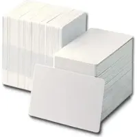 Evolis Classic Blank Cards - Polyvinylklorid (PVC) - 30 mil - hvid - 86x54 mm CR-80 - med 500 kort
