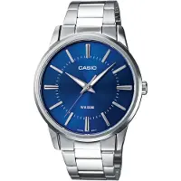 Casio Herreur MTP-1303PD-2AVEG Collection Blå/Stål Ø40 mm