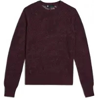 G-Star Pointelle Knit Pullover - Red - Women