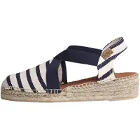Toni pons Espadrillaer 'VINAROS' navy / hvid