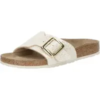 Birkenstock Sandaler 'Catalina' beige / uldhvid