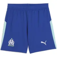 Puma Olympique de Marseille 25/26 Shorts Youth, Clothing, Vivid Blue/Azure, 13-14Y