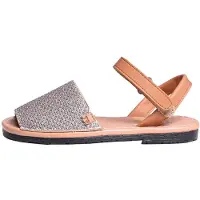 Toni pons Sandaler 'COVA' brun / sølv