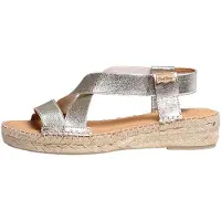 Toni pons Sandaler 'EIRE' sølv