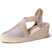 Toni pons Sandaler 'TRITON' beige / sølv