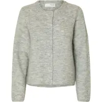 Selected Cardigan 'SLFLulu' lysegrå
