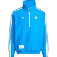 Adidas Originals Real Madrid Terrace Icons Half-zip Jakke, størrelse Medium