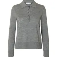 Selected Pullover 'SLFThea' grå-meleret