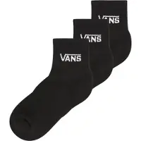 Vans Ankelstrømper - 3-pak - Sort m. Hvid - - 31/34 - Strømper