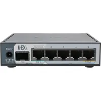 Mikrotik hEX S - 2025 Edition - router 5-port switch - 1GbE, 2.5GbE