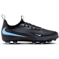 Nike Jr. Phantom 6 Low Academy-fodboldstøvler til større børn til flere typer underlag - sort