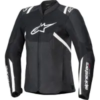 Alpinestars Stella T-SPS Air V2 tekstiljakke Sort/Hvid S