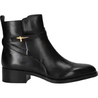 Tamaris Ankelstøvler 'Damen Stiefelette 1-25321-43-001 Echt Leder in schwarz' sort