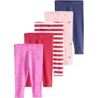 Next Leggings navy / lyserød / neonpink / rød / hvid