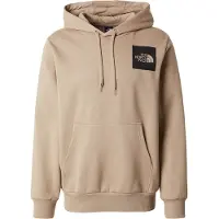 The North Face - Sweatshirts - M Fine Hoodie Mushroom Grey til UnisexUld - Størrelse S - Beige