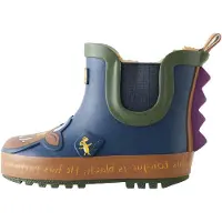 Next Gummistøvler navy / cognac / oliven / knaldrød