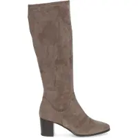 Caprice Boots, brown, made of Textiles with Block heel, Size 40.5