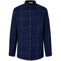 Pepe Jeans Pepe Jeanstil mænd. PM3090812 Coventry navy skjorte (S), Casual, Bomuld, Lange ærmer, Blå