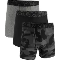 Under Armour Boksershorts grå / sort