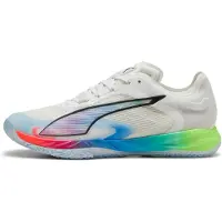 Puma Accelerate NITRO SQD 4 ENERGY Handball Shoes Unisex, Shoes, White/Black/Speed Green, 39