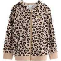 Lindex Sweatjakke beige / umbra / sort