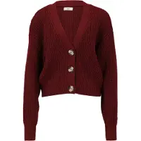 JDY Cardigan 'JDYJUSTY' vinrød