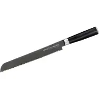 Samura MO-V Stonewash brødkniv 185 mm lavet af AUS 8 japansk stål 59 HRC (SM-0055B)