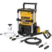 DeWalt DCMPW1600N-XJ, Kompakt, Batteri, 0,6 L, Gul, 110 bar, 12 At