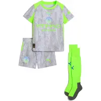 Puma Manchester City 25/26 Third Minikit Kids, Clothing, Cool Weather/Pro Green, 3-4Y