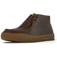 Camper Campertil mænd. K300530-004 Leder-Stiefeletten Peu Terreno braun (40), Læder, Brun, Fast, Ingen, Casual