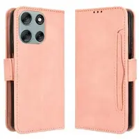 Mtp Products Motorola Moto G56 Kortholder Pung Etui - Pink